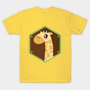 Loving Giraffe Animal T shirt T-Shirt